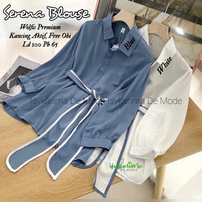 SERENA BLOUSE WOLFIS PREMIUM BY ISYKARIMA DE MODE