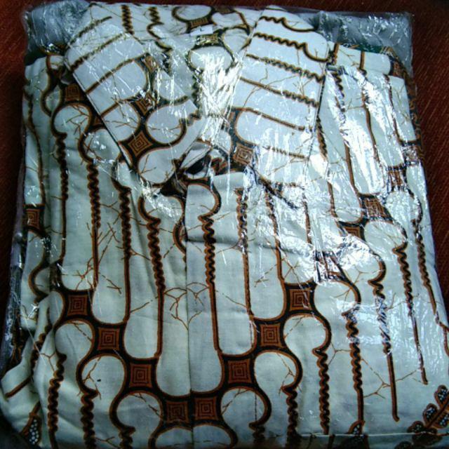 (termurah + Ada Anak) Batik Couple Selendang Parang Panjang Tille Brukat Nirmala