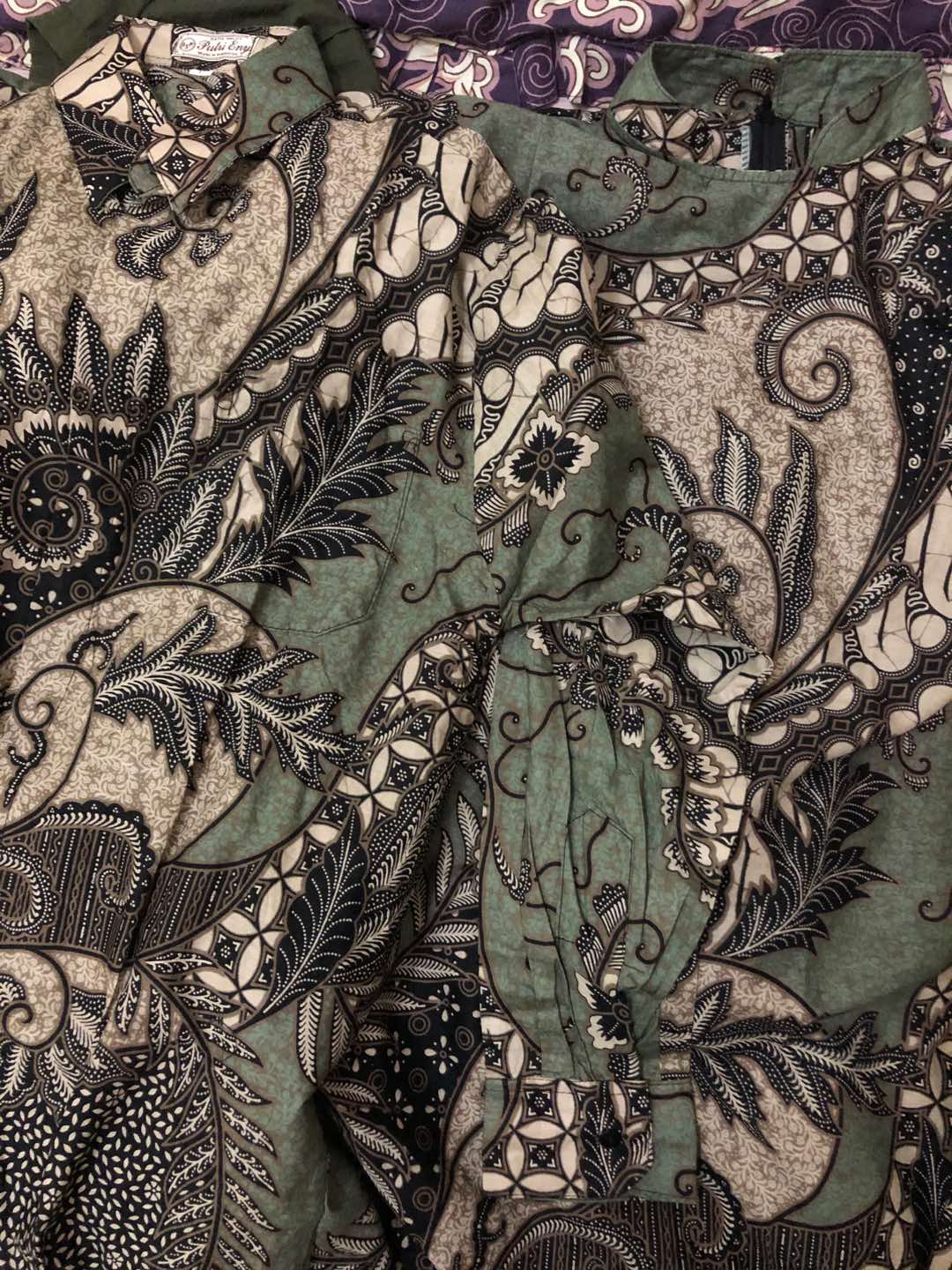 Batik Couple Motif Terbaru Pekalongan Original Zipper M L Xl Xxl Xxxl Bc 006