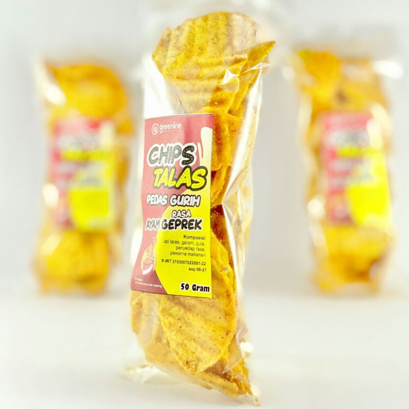 

GhulMart Cemilan Chips Talas Plastik Enak dan Renyah 50gr