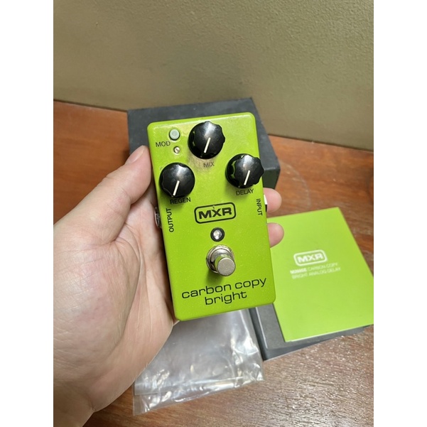 mxr carbon copy bright analog delay