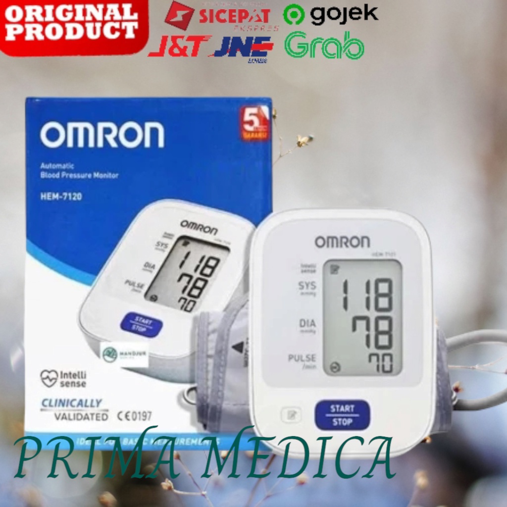 Tensimeter digital omron hem 7120 - omron 7120, plus adaptor