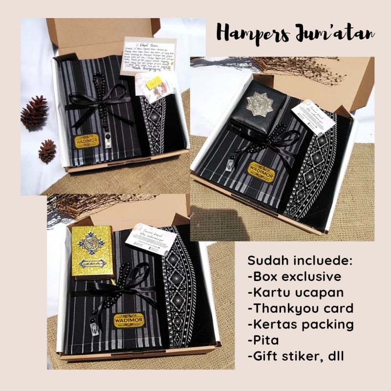 

(LIMITED EDITION)Hampers Jum'atan / Gift box/ Hampers pria | kado ulang tahun | hadiah wisuda