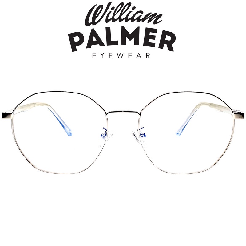 William Palmer Kacamata Pria Wanita Metal 3060  Silver