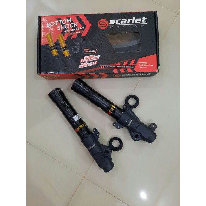 Bottom Shock Scarlet Beat Vario Scoopy Tabung Shock Depan