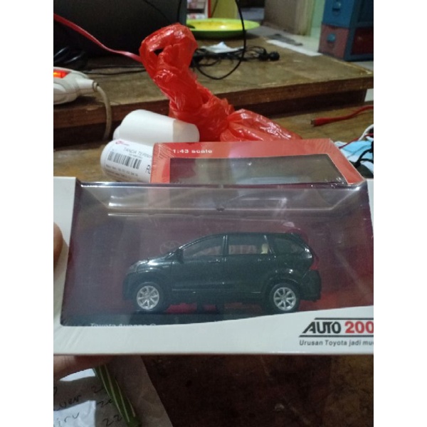 Diecast Miniatur mobil Toyota Avanza G hitam auto 2000 murah bagus
