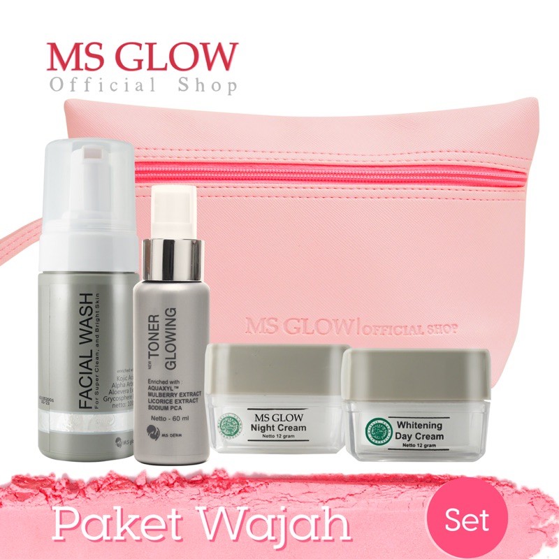 MS glow Paket wajah Shopee Indonesia