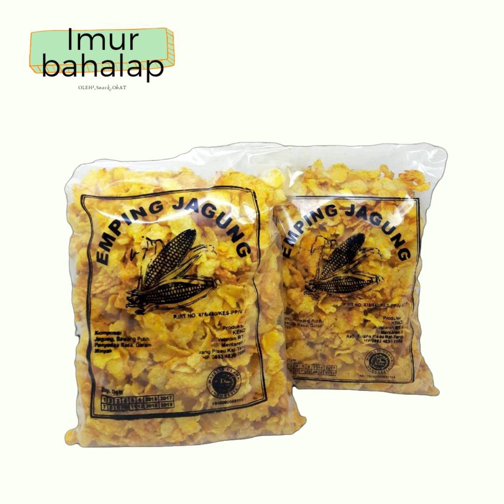 

Emping Jagung Renyah Gurih ASLI