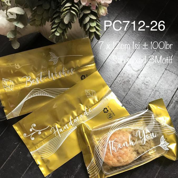 

FALSH SALE Plastik Nastar PC71226 Bolu Madeline, Gold ready