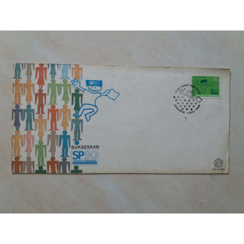 

Koleksi Filateli SHP / FDC Sampul Hari Pertama Edisi Sensus Penduduk Tahun 1990