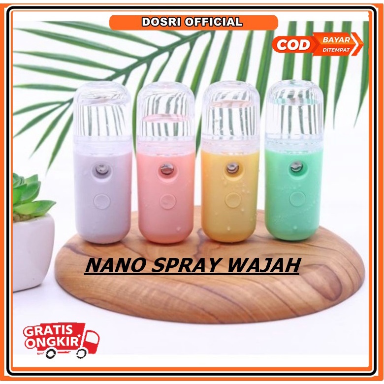 [BISA COD] NANO SPRAY PORTABLE MINI USB/MIST SPRAYER PELEMBAB WAJAH PERAWATAN WAJAH