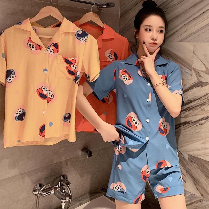 Piyama wanita import fashion wanita baju tidur wanita C07-A2
