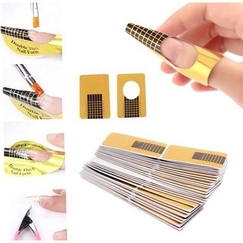 Acrylic Nail Tip Extension - Stiker Akrilik Ekstension Kuku (20pcs)