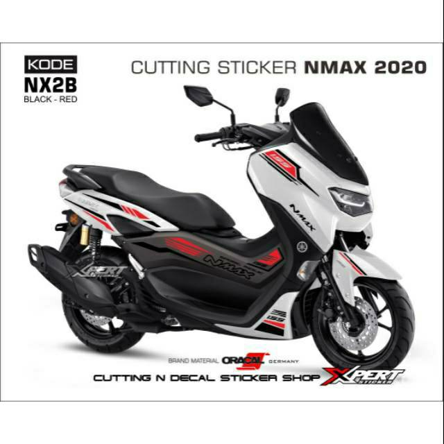 STICKER NMAX PUTIH  CUTTING STICKER NMAX 2020