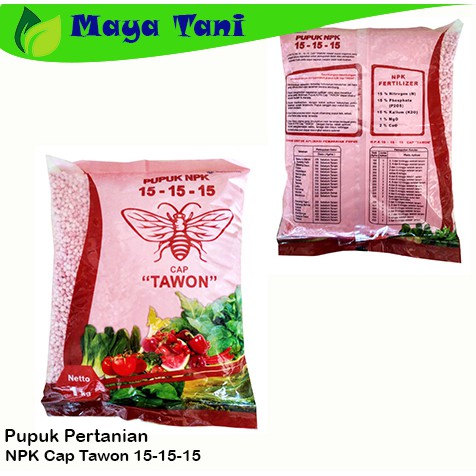 Pupuk Pertanian NPK Cap Tawon 15-15-15