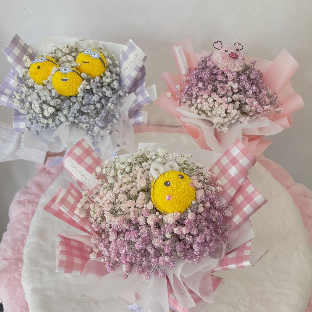 Bunga Wisuda/Graduation Bouquet/Bunga Wisuda Korean/Character Wisuda Bouquet