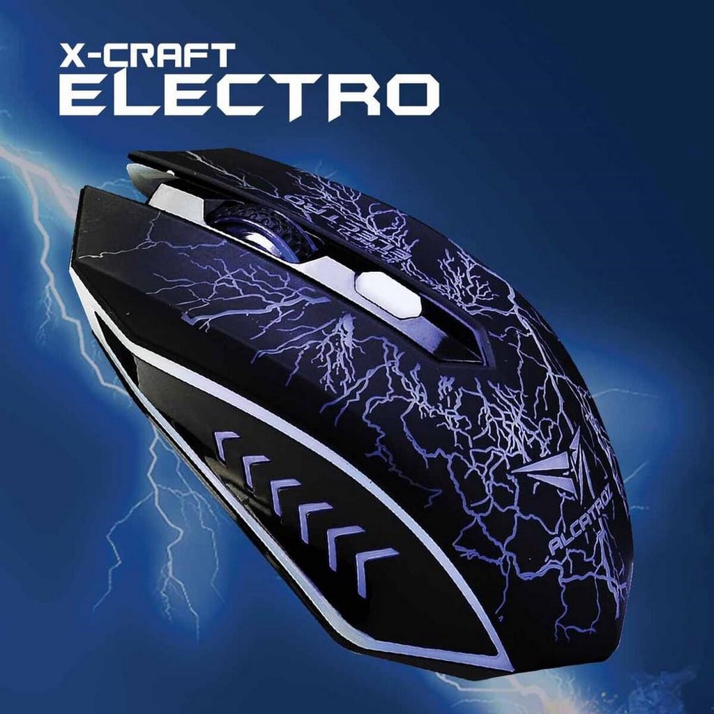 Alcatroz X-Craft Classic Electro Gaming Mouse RGB