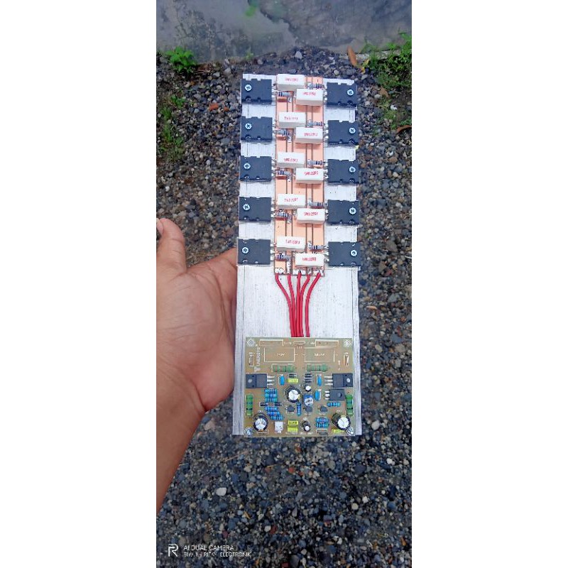 SOCL 504 lengkap transistor final toshiba 5 set SIAP PAKAI TINGGAL COLOK PSU