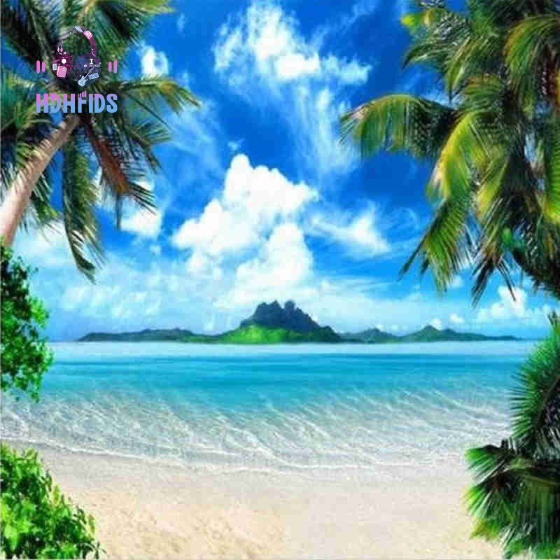 Layar Backdrop Latar Belakang Studio Foto Ukuran Besar Motif Pohon Palem Ukuran 8x8 Kaki Shopee Indonesia