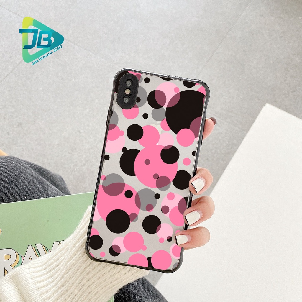 SOFTCASE CHOICE POLKADOT OPPO VIVO XIAOMI SAMSUNG REALME IPHONE ALL TYPE JB5045