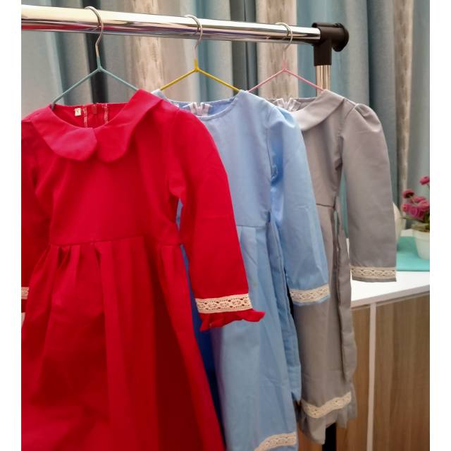 GAMIS ANAK/GAMIS KATUN/GAMIS KATUN POLOS/ GAMIS BABY/GAMIS MURAH//GAMIS ANAK MURAH/GAMIS BABY MURAH