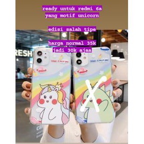 CASE HP REDMI 6A | ANTI CRACK MOTIF REDMI 6A | CASE HP UNICORN