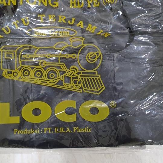 

♚ PLASTIK LOCO HD TEBAL HITAM UK 40 X 60 (500GR) ۝