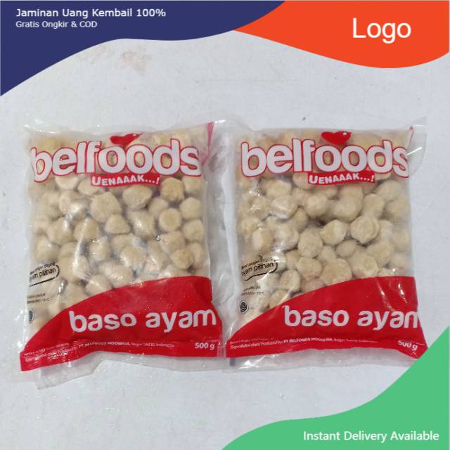 

BELFOODS uenak baso mini 500gr isi 100pc