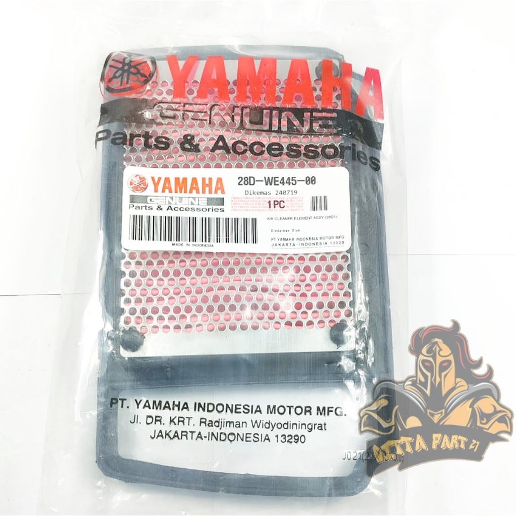 FILTER UDARA SARINGAN UDARA YAMAHA 28D KUALITAS ASLI ORIGINAL YAMAHA YGP AWET DAN DIJAMIN MANTAP / FILTER UDARA MIO LAMA / FILTER UDARA MIO OLD / FILTER UDARA MIO KARBU / FILTER UDARA MIO SPORTY / SARINGAN UDARA MIO / SARINGAN UDARA MIO SPORTY / SARINGAN