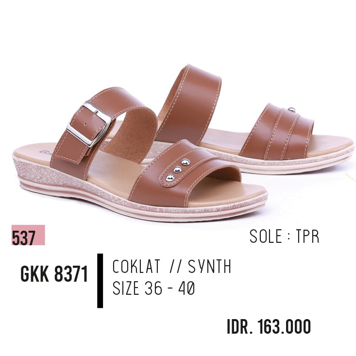 sandal casual wanita,sandal perempuan,sandal cewek murah GKK 8371