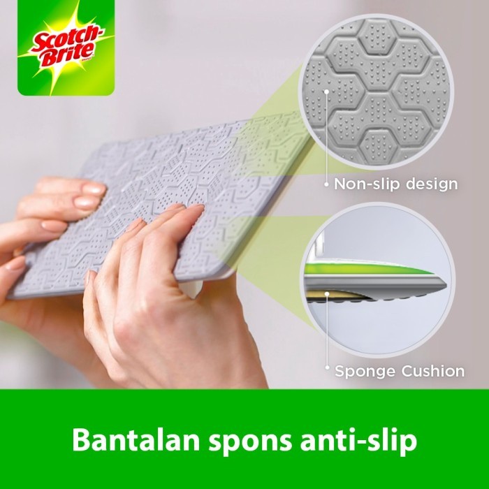 EASY SWEEPER PLUS SET 3M / PEL - PELAN SCOTCH BRITE / PEL + TONGKAT / KAIN PEL SEKALI BUANG