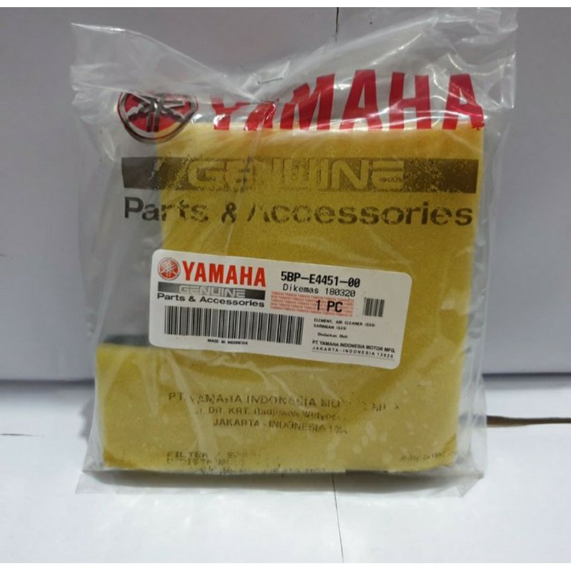BUSA FILTER UDARA SCORPIO ASLI ORI YAMAHA 5BP E4451 00
