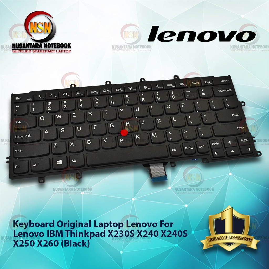 Keyboard Lenovo IBM Thinkpad X230S X240 X240S X250 X260 Black