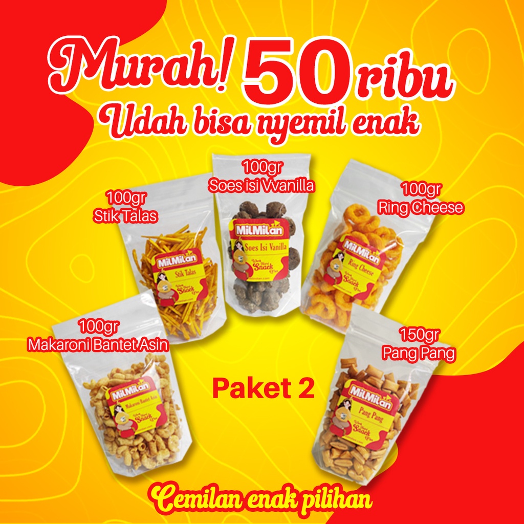 

Cemilan Paket Hemat 50rban