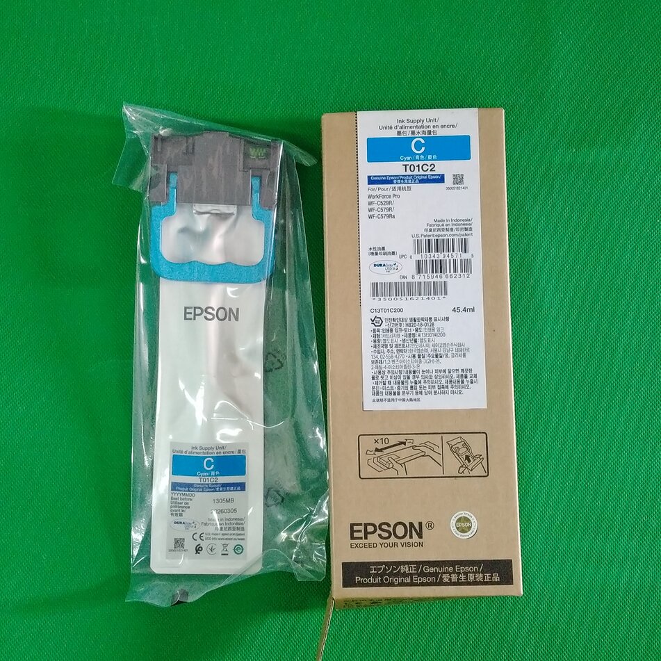 Tinta Epson C13T01C200 Cyan | WF-C529R / WF-C579R / WF-C579Ra
