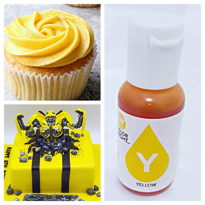 19 ml pewarna wilton yellow pewarna kuning makanan wilton bright color