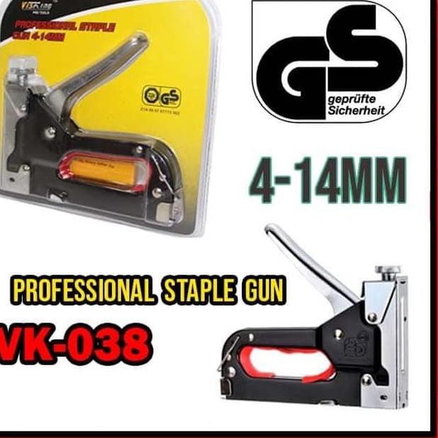 

[TERJAMIN] VISKING VK-038 STAPLE GUN / STAPLES BESAR / STAPLER TEMBAK 4-14 MM CDD2