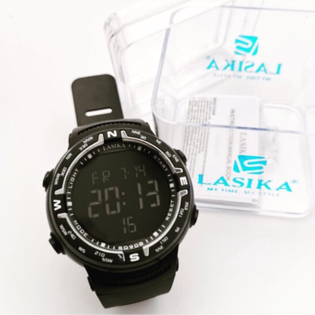 Promo Jam Tangan Digital Lasika 908 Pria asli anti air