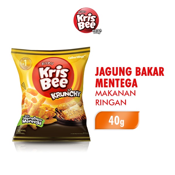 

Krisbee Krunchy Makanan Ringan Jagung Bakar Mentega 40 gr