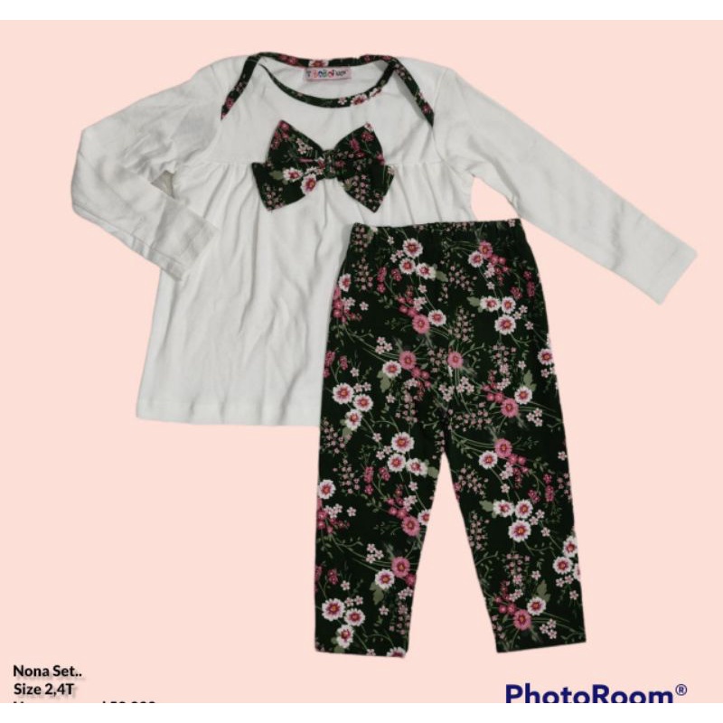 Setelan anak perempuan Set nona by Bobokids