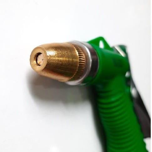 Semprotan Tembak taman PVC Kepala Kuningan / Semprotan air Hose Nozzle