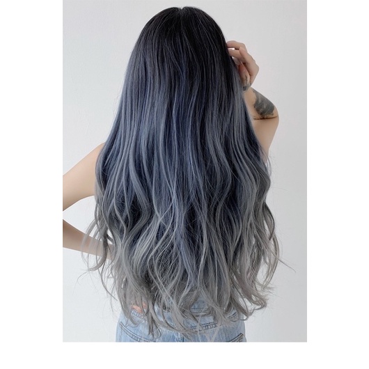 ZZ520-4 full wig korean layer wave gradation 70 cm