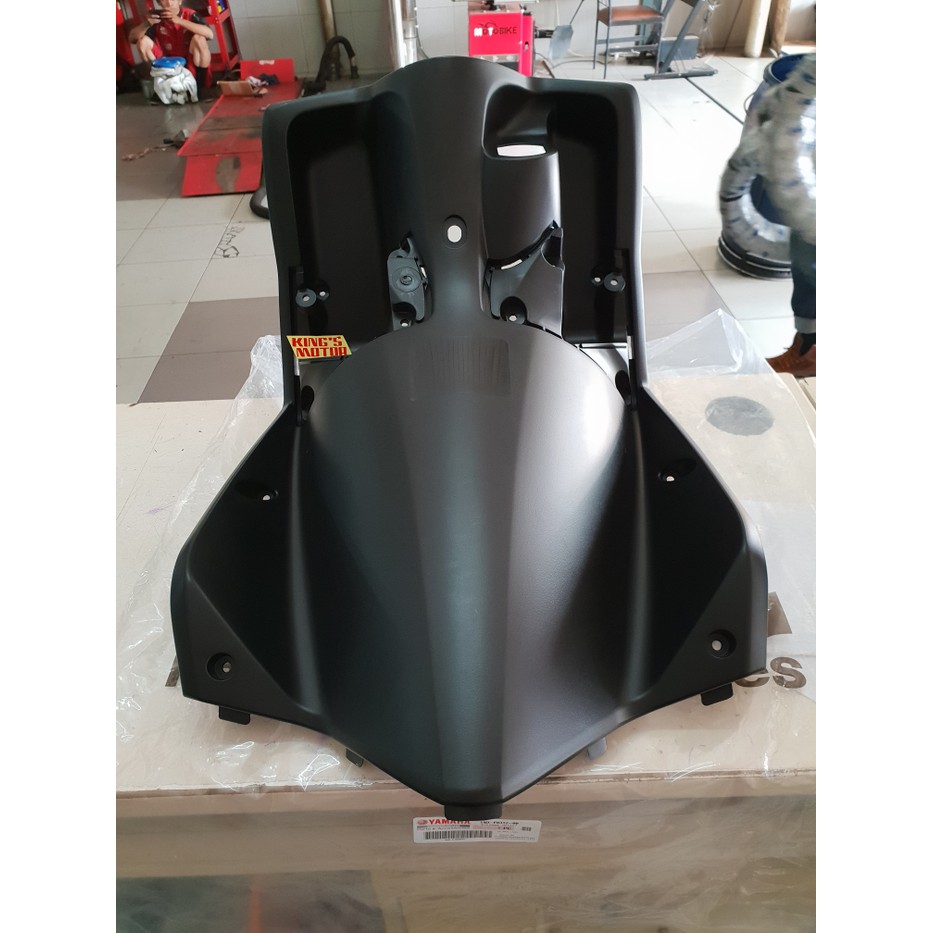 legshield, leg shield, cover kontak, lexil MIO SOUL KARBU asli yamaha