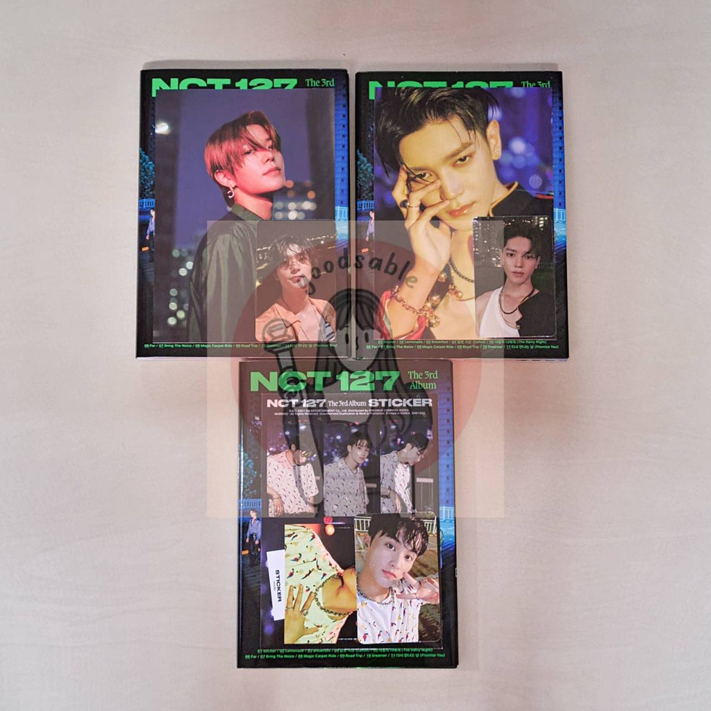 [Ready Stock] NCT127 The 3rd Album - Seoul City Photobook Version Unsealed (PC Jaehyun, Mark dan Tae