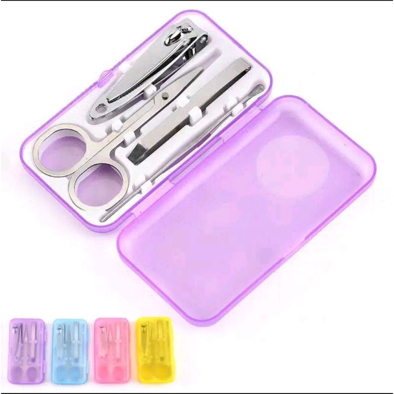 gunting kuku 4 in 1 manicure pemotong kuku