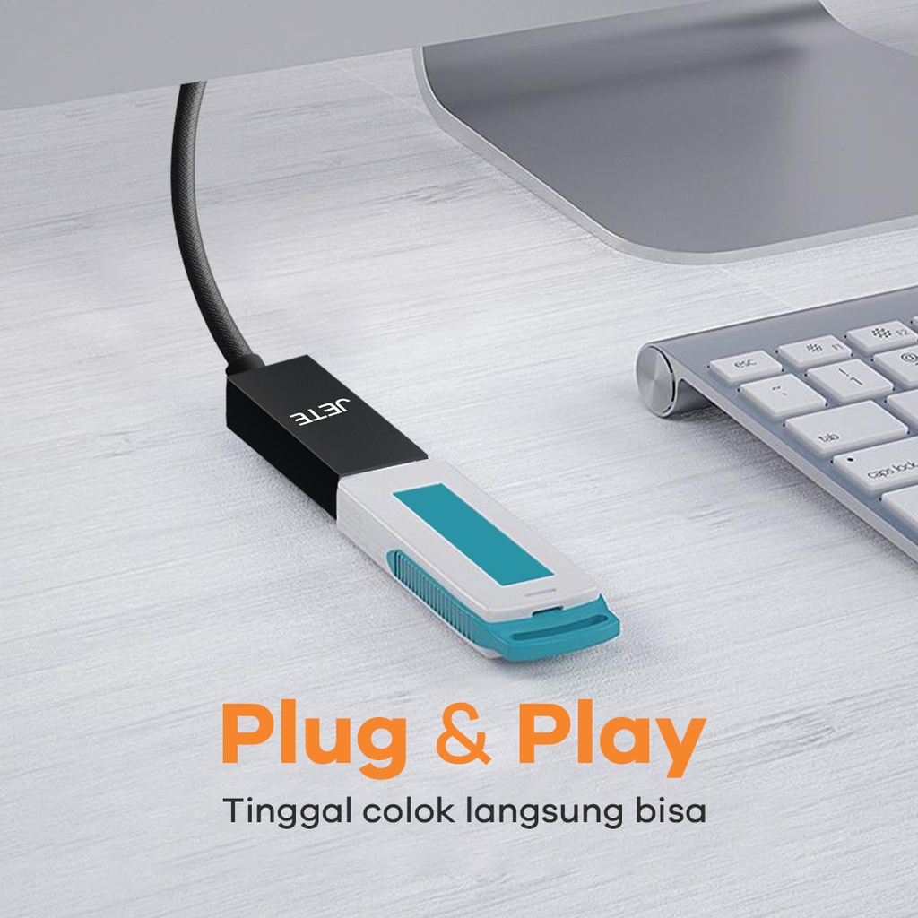 USB Extension 3.0 Kabel JETE X9  Original - Garansi 2 Tahun