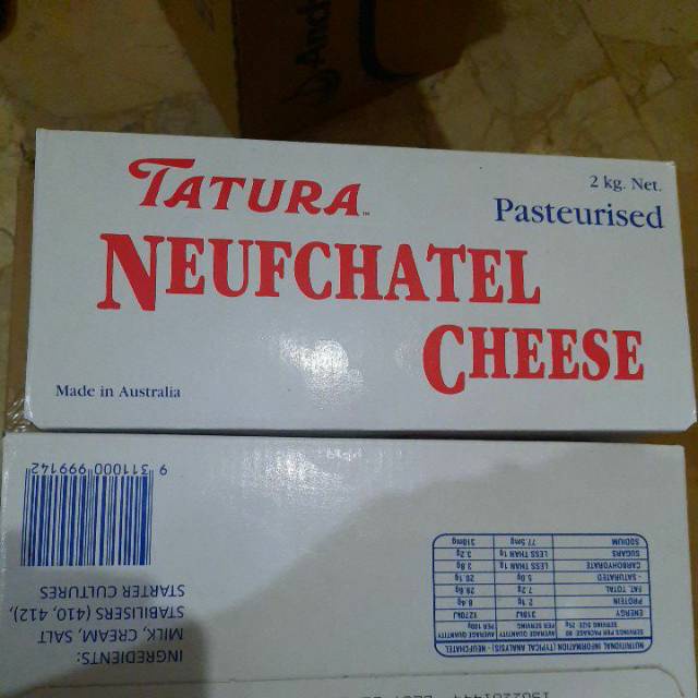 

Cream Cheese Tatura Neufchatel