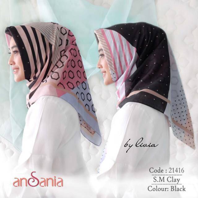 Hijab Ansania motif