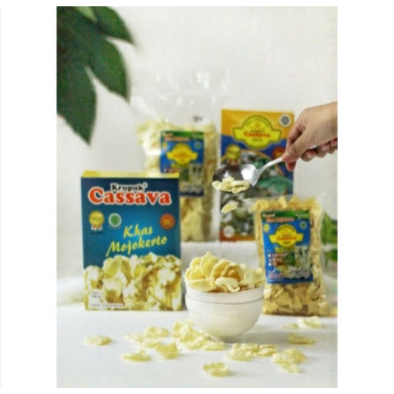 

Kripik cassava mentah