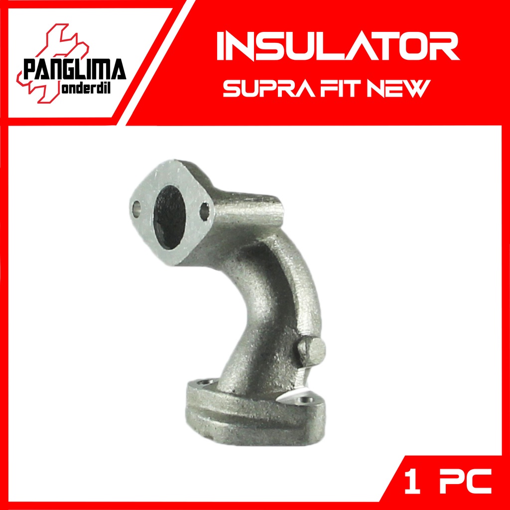 Insulator Supra Fit New-Baru &amp; Revo 100 Lama Manipul-Manifold-Intake-Intek-Manipol Karburator-Karbu